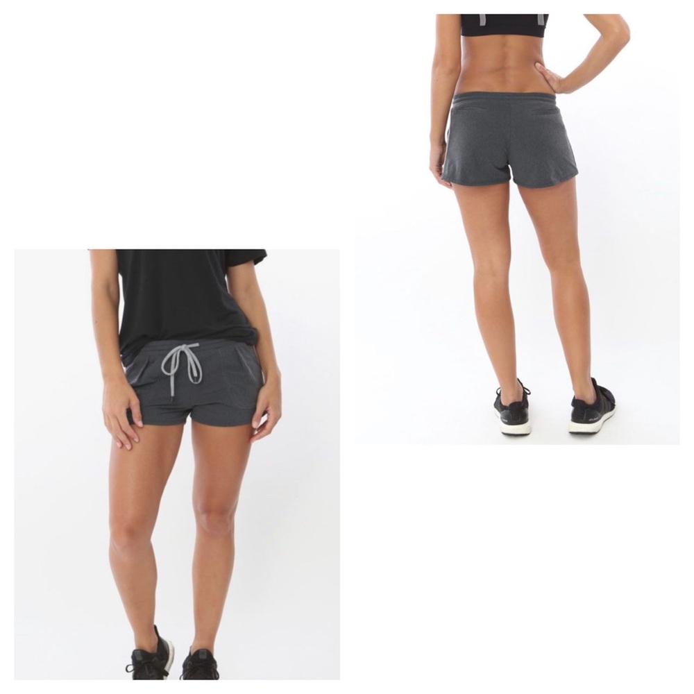 NWT REN ACTIVE RUN SHORTS W/POCKETS QUICK DRY - Picture 2 of 7